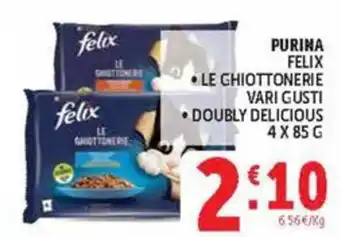 Deco Maxistore Purina Felix Le Ghiottonerie offerta