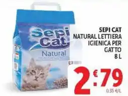Deco Maxistore Sepi Cat Natural lettiera igienica per gatto offerta