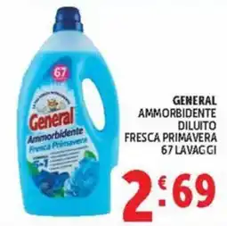 Deco Maxistore General Ammorbidente Fresca Primavera offerta
