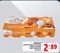 Deco Maxistore Parmalat Zymil yogurt vellutato senza lattosio offerta