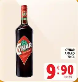 Deco Maxistore Cynar amaro offerta