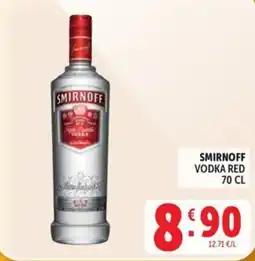 Deco Maxistore Smirnoff vodka red offerta