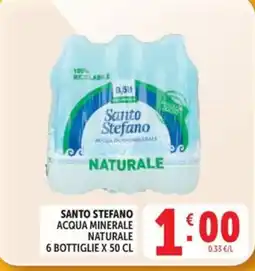 Deco Maxistore Santo Stefano acqua minerale naturale offerta