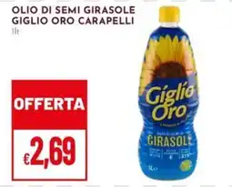 Pan Olio di semi girasole Giglio Oro offerta