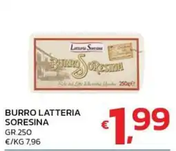 Ok Market Burro Latteria Soresina offerta