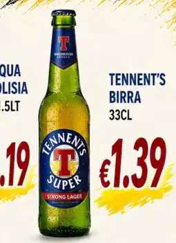 A Casa Mia Tennent's Super Strong Lager offerta