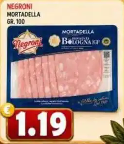 MercADone Negroni mortadella offerta