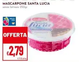 Pan Mascarpone Santa Lucia senza lattosio offerta