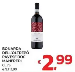 Ok Market Bonarda dell'Oltrepò Pavese DOC Manfredi offerta