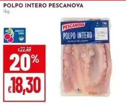 Pan Polpo intero Pescanova offerta