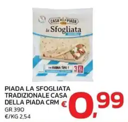 Ok Market Piada la Sfogliata tradizionale Casa della Piada CRM offerta