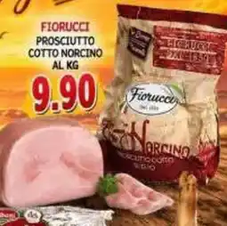 MercADone Fiorucci prosciutto cotto norcino offerta