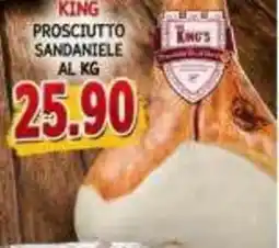 MercADone King Prosciutto Sandaniele offerta