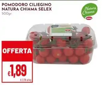 Pomodoro ciliegino Natura Chiama Selex