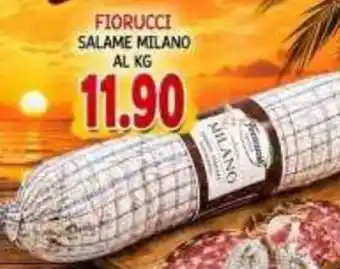 MercADone Salame Milano Fiorucci offerta