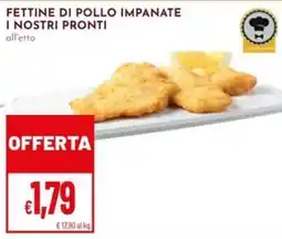 Pan Fettine di pollo impanate offerta