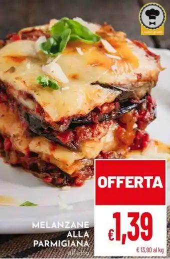 Pan Melanzane alla parmigiana offerta
