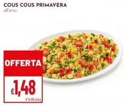 Pan Cous cous primavera offerta