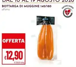 Pan Bottarga di muggine offerta