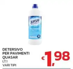 Ok Market Detersivo per pavimenti Quasar offerta