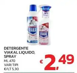 Ok Market Detergente Viakal liquido offerta
