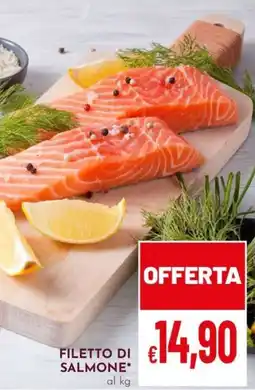 Pan Filetto di salmone* offerta