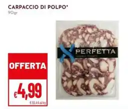 Pan Carpaccio di polpo Perfetta offerta