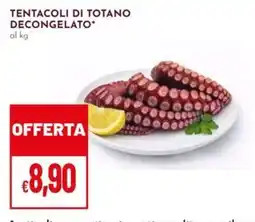 Pan Tentacoli di totano decongelato offerta