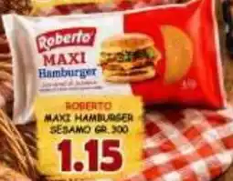 MercADone Roberto Maxi Hamburger Sesamo offerta