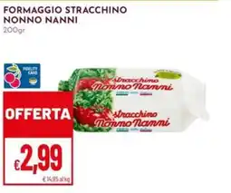 Pan Formaggio stracchino nonno nanni offerta
