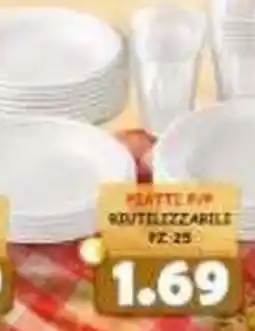 MercADone Piatti per riutilizzabili offerta