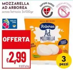 Pan Mozzarella ad arborea senza lattosio offerta