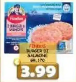 MercADone Finibus burger di salmone offerta