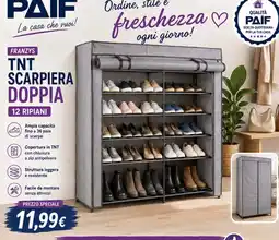 A Casa Mia Franzys TNT Scarpiera Doppia offerta