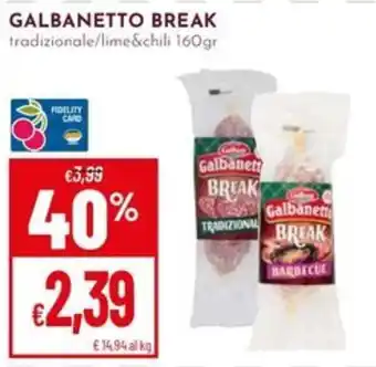 Pan Galbanetto Break offerta