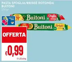 Pan Pasta sfoglia/brisée rotonda Buitoni offerta