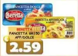 MercADone Beretta pancetta affumicata / dolce offerta