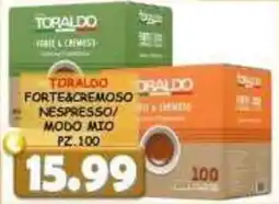 MercADone Toraldo Forte & Cremino Nespresso / Modo Mio offerta