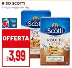Pan Riso Scotti integrale/grezzo offerta