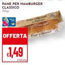 Pan Pane per hamburger classico offerta