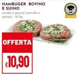 Pan Hamburger bovino e suino offerta