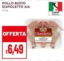 Pan Pollo busto Diavolelto AIA offerta