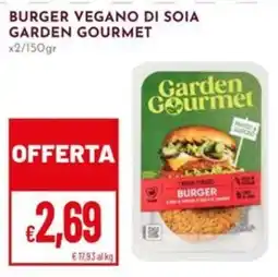 Pan Burger vegano di soia Garden Gourmet offerta