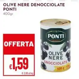 Pan Olive nere denocciolate Ponti offerta
