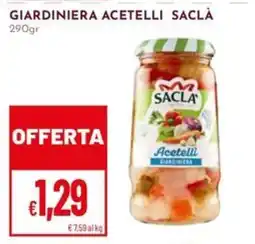 Pan Giardiniera acetelli Saclà offerta