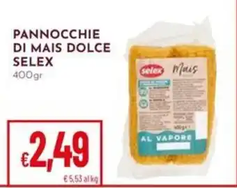 Pannocchie di mais dolce Selex