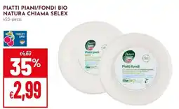 Pan Piatti piani/fondi bio Natura chiama Selex offerta