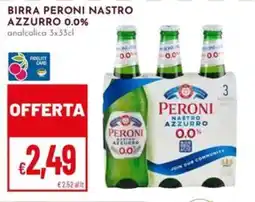 Pan Birra Peroni Nastro Azzurro offerta