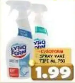 MercADone Lysoform spray vari offerta