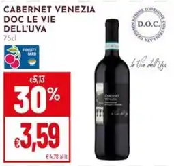 Pan Cabernet Venezia offerta
